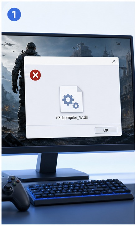 d3dcompiler_47.dll 缺失怎么修？游戏和图形软件先查这几项