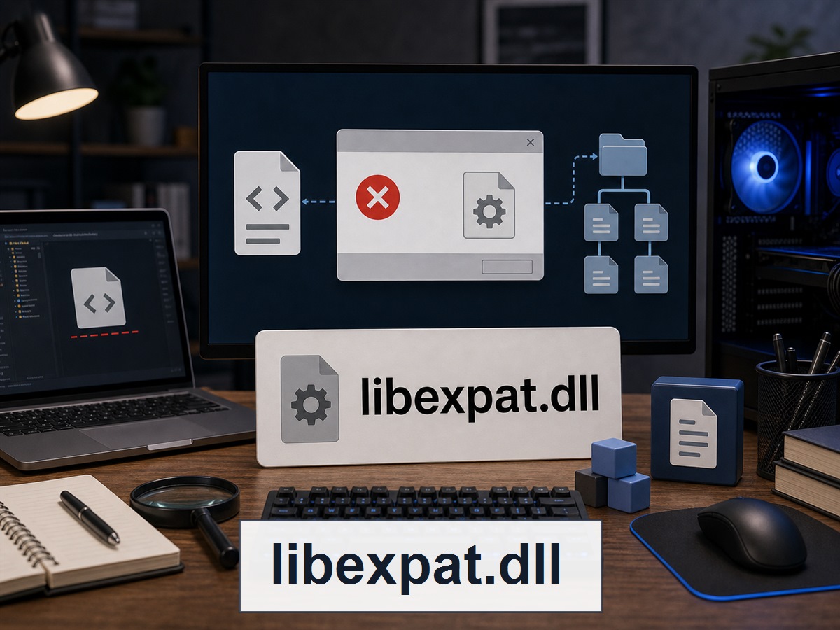 libexpat.dll 缺失怎么修复？配置文件解析失败和软件打不开这样排查
