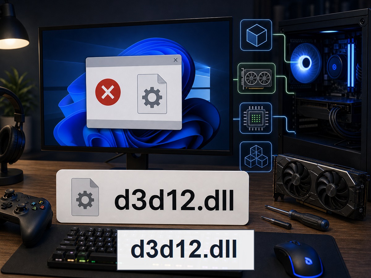 d3d12.dll 缺失导致游戏打不开？DirectX 12 组件报错这样修复