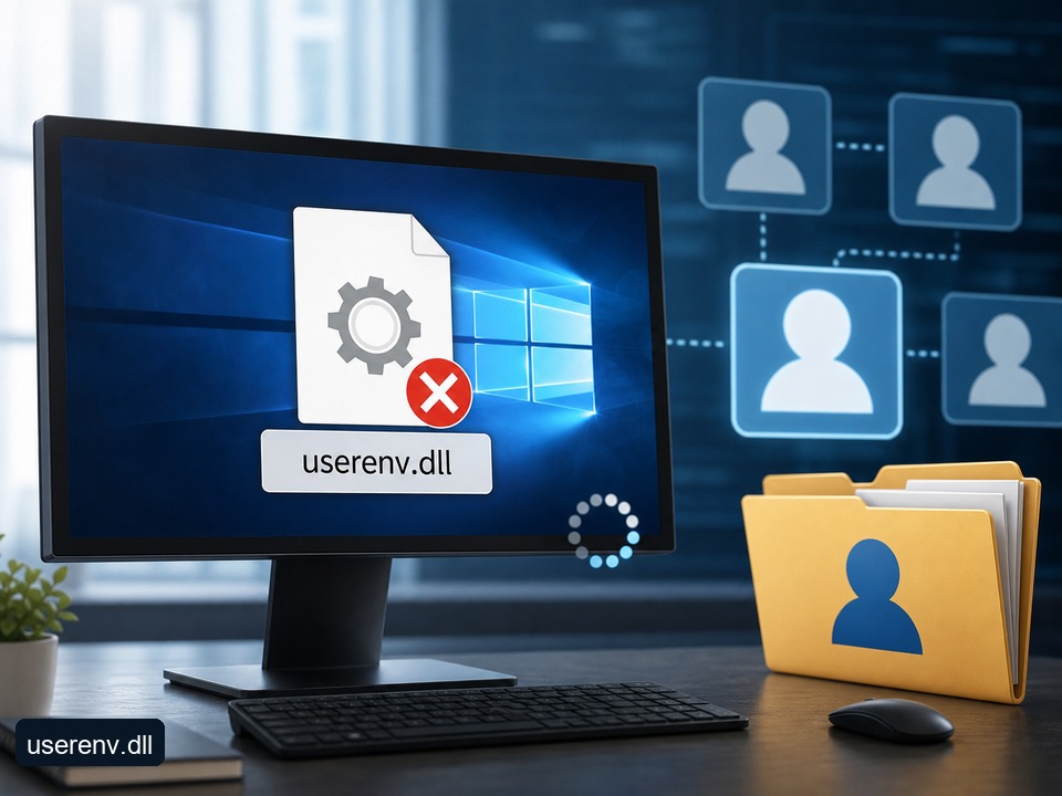 userenv.dll异常影响登录或程序启动？用户配置环境要一起检查