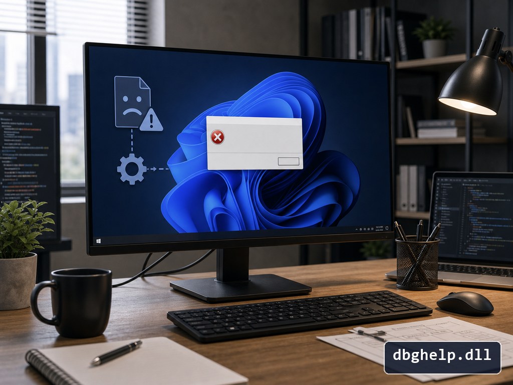 dbghelp.dll报错影响程序启动或崩溃记录？调试组件和软件目录要分开查