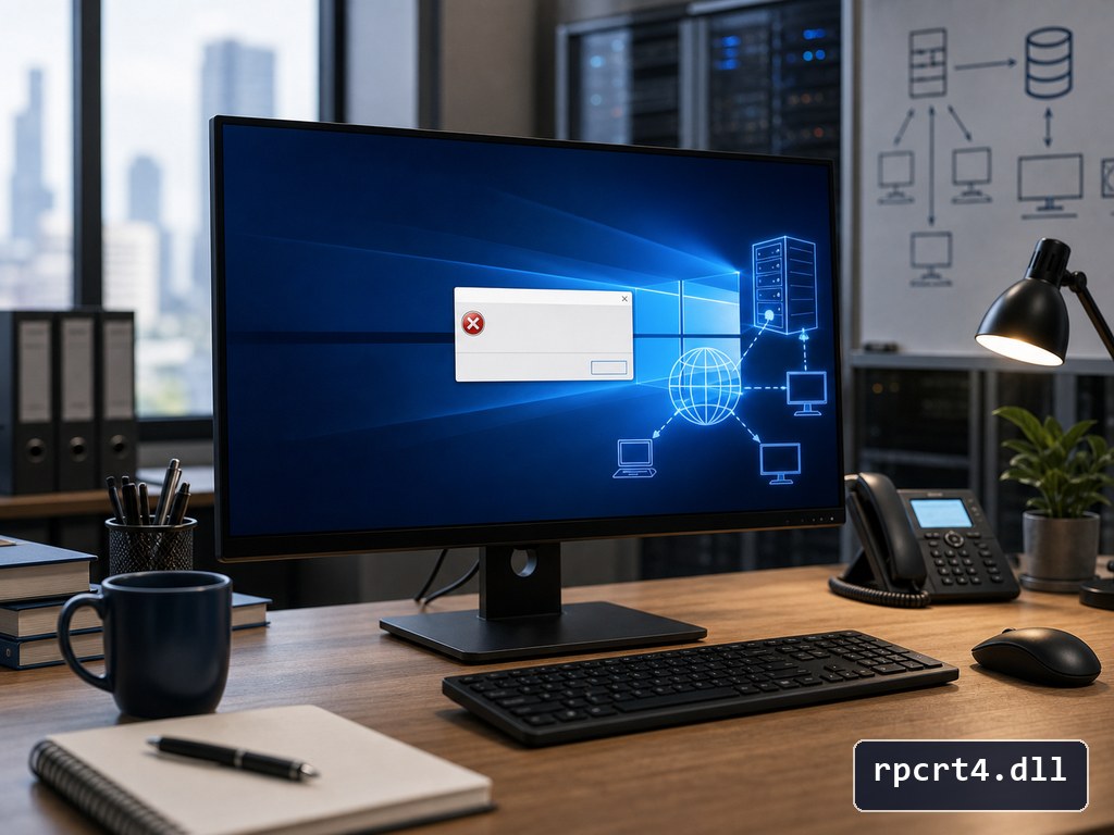 rpcrt4.dll缺失导致服务或软件通信失败？先看 RPC 组件和系统环境