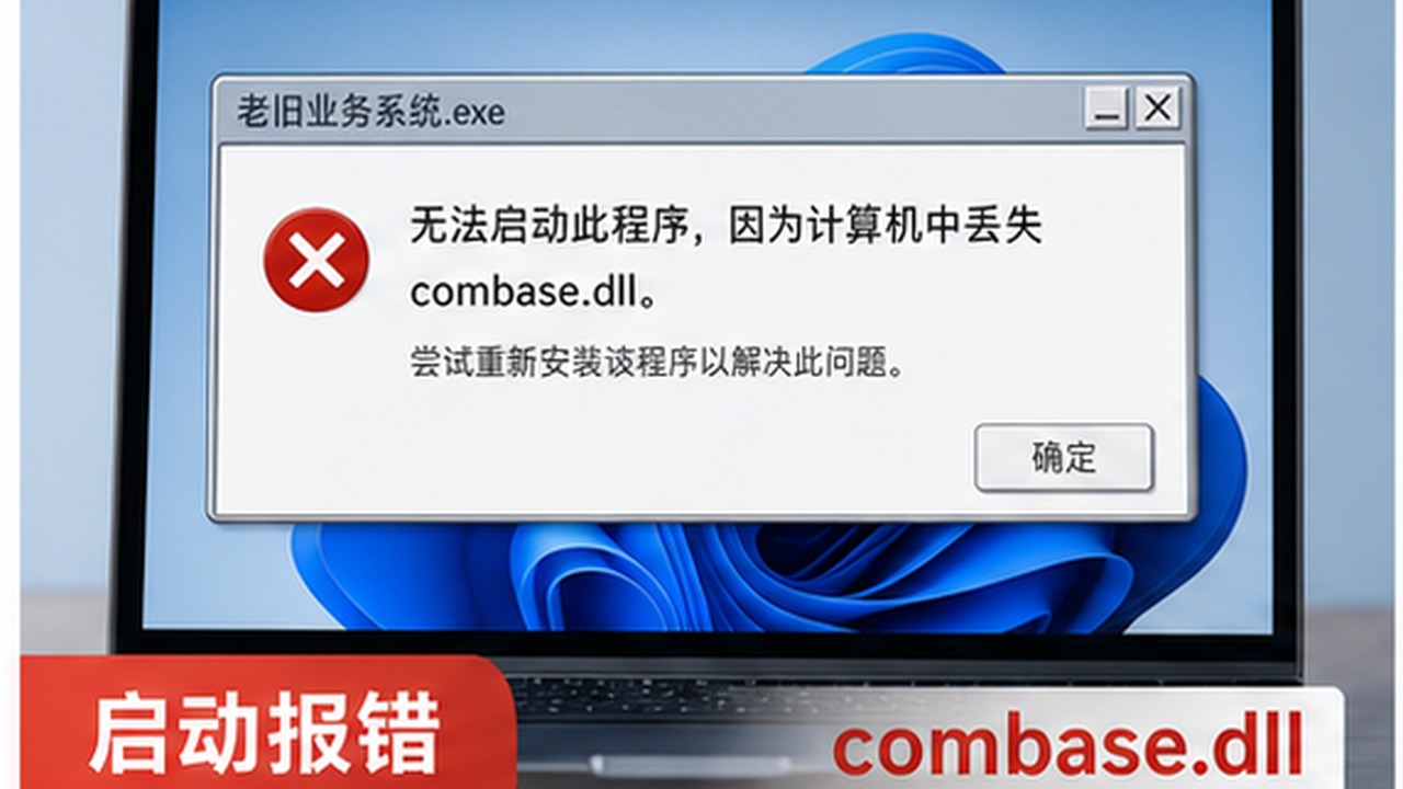 combase.dll 异常会影响软件启动吗？COM 基础组件修复思路