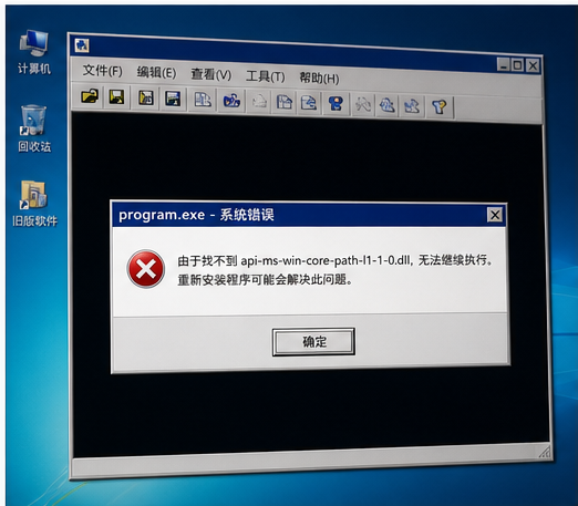 api-ms-win-core-path-l1-1-0.dll 程序启动报错
