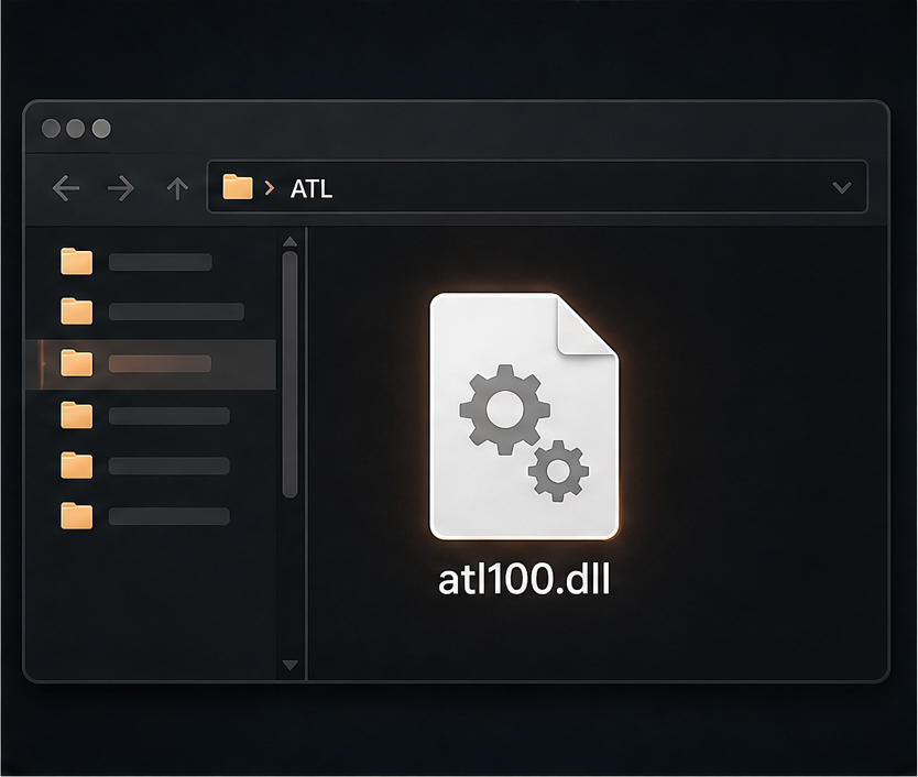 atl100.dll 排查图