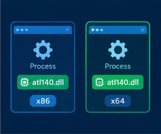 atl140.dll 排查图