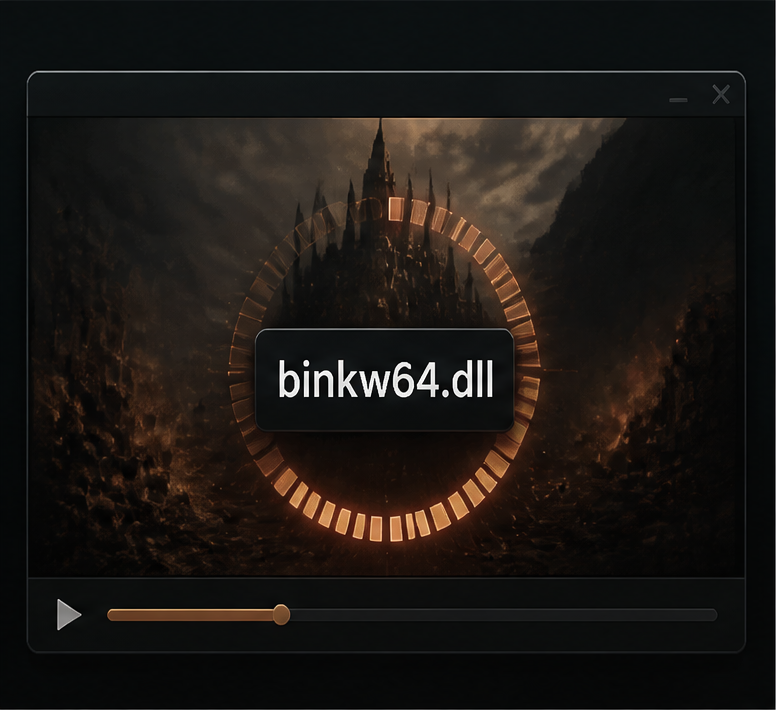 binkw64.dll 排查图
