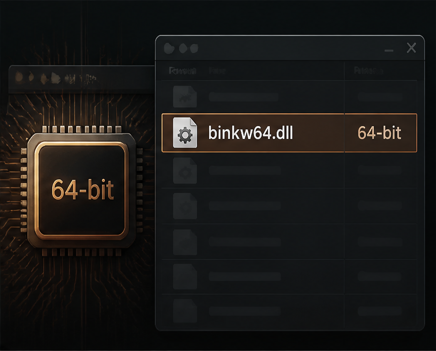 binkw64.dll 排查图