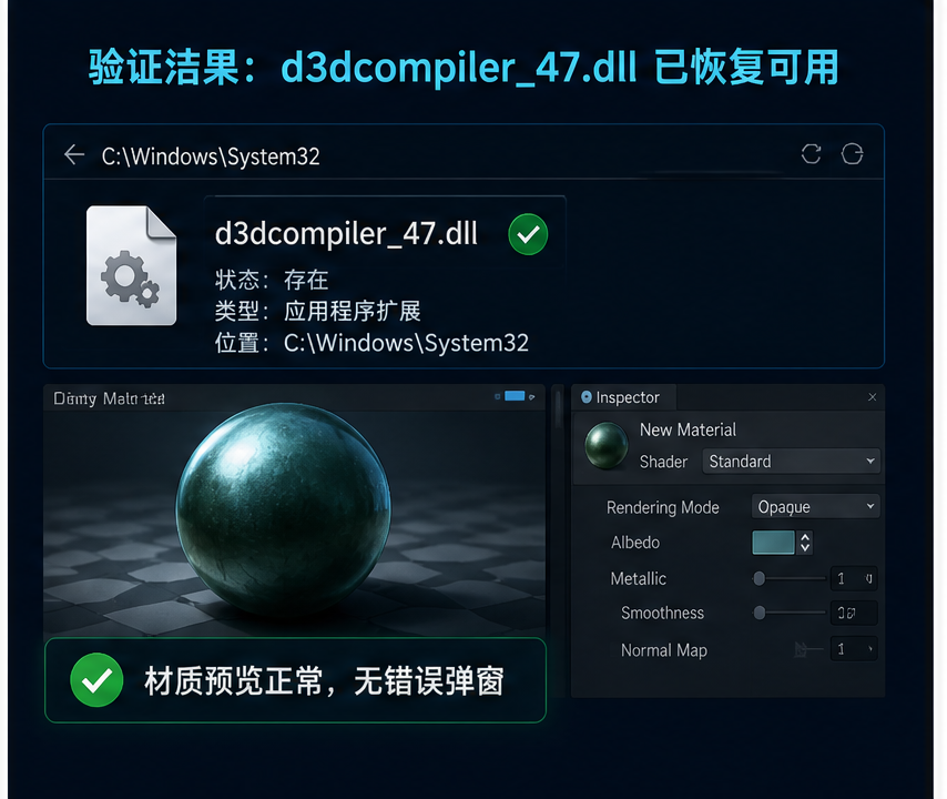 d3dcompiler_47.dll 排查图