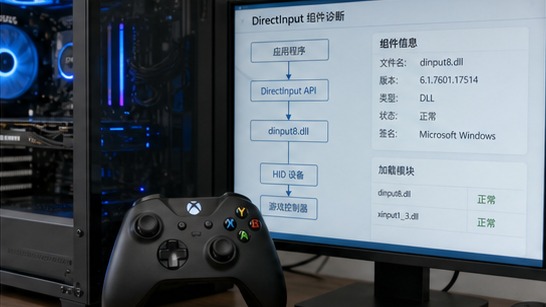 dinput8.dll 组件诊断与游戏设备