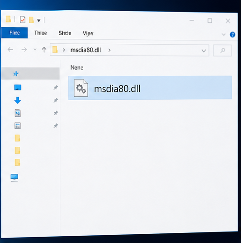 msdia80.dll 排查图