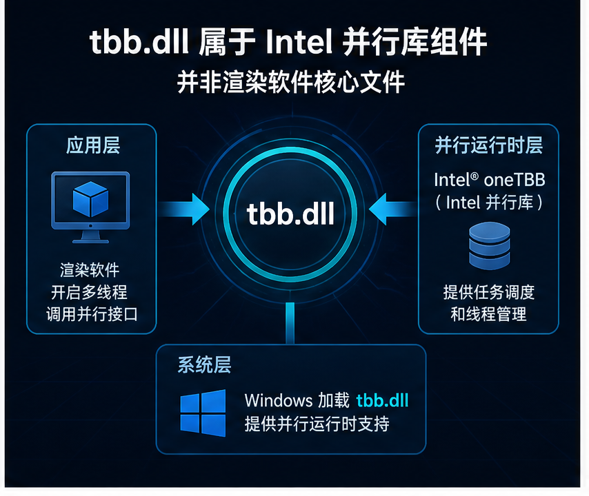 tbb.dll 排查图