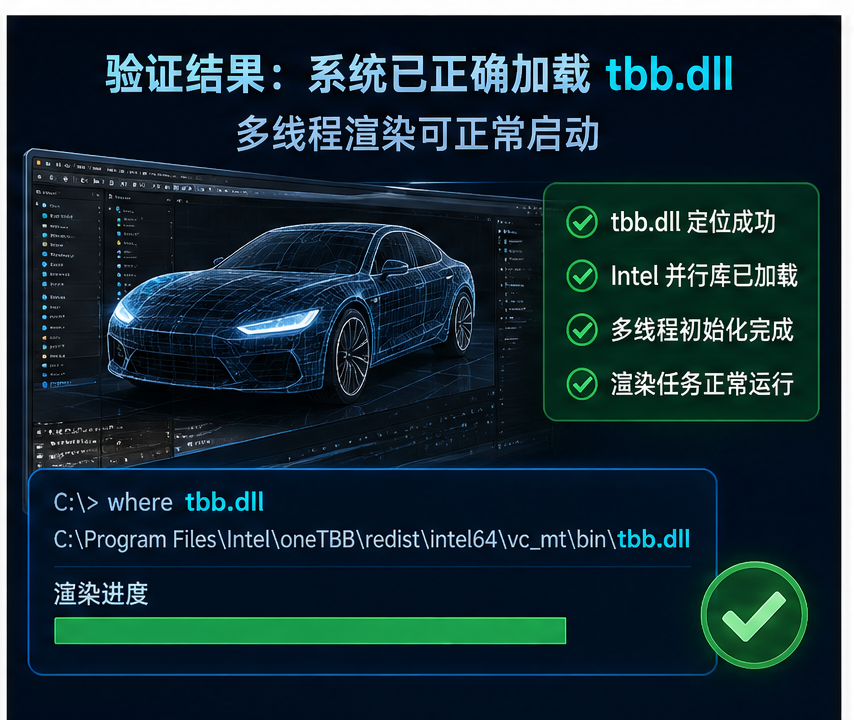 tbb.dll 排查图