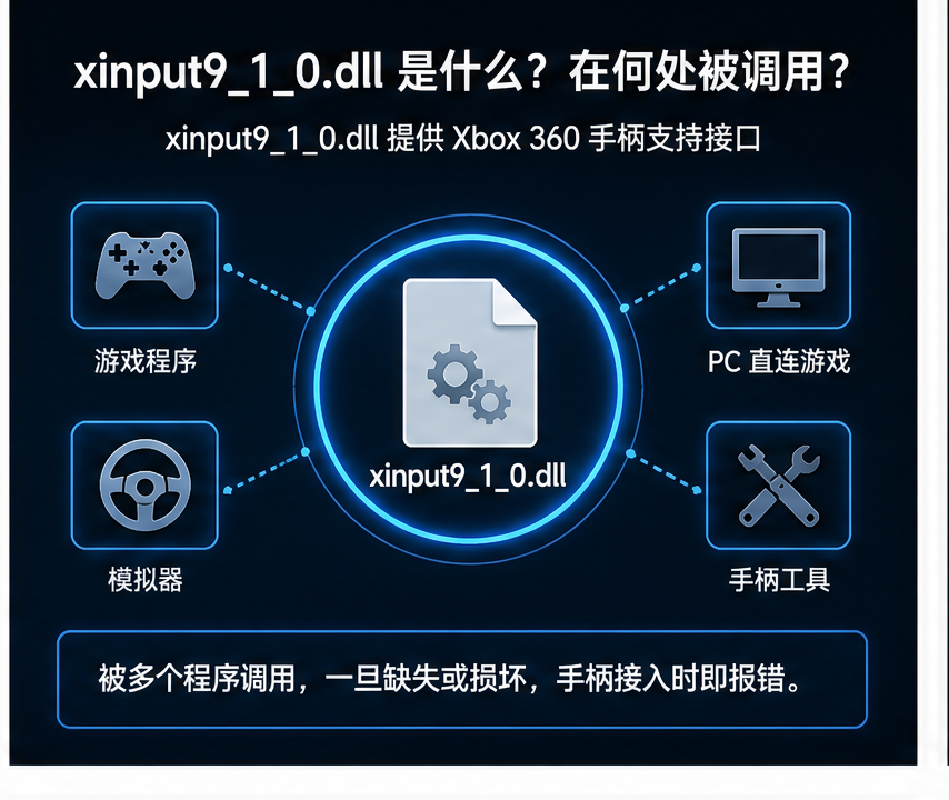 xinput9_1_0.dll 排查图
