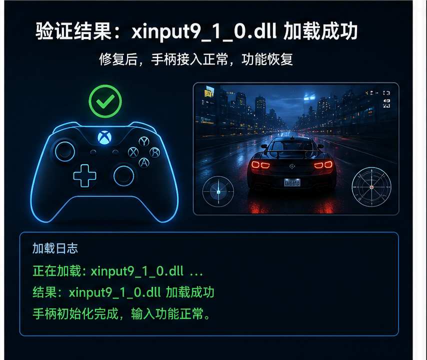 xinput9_1_0.dll 排查图